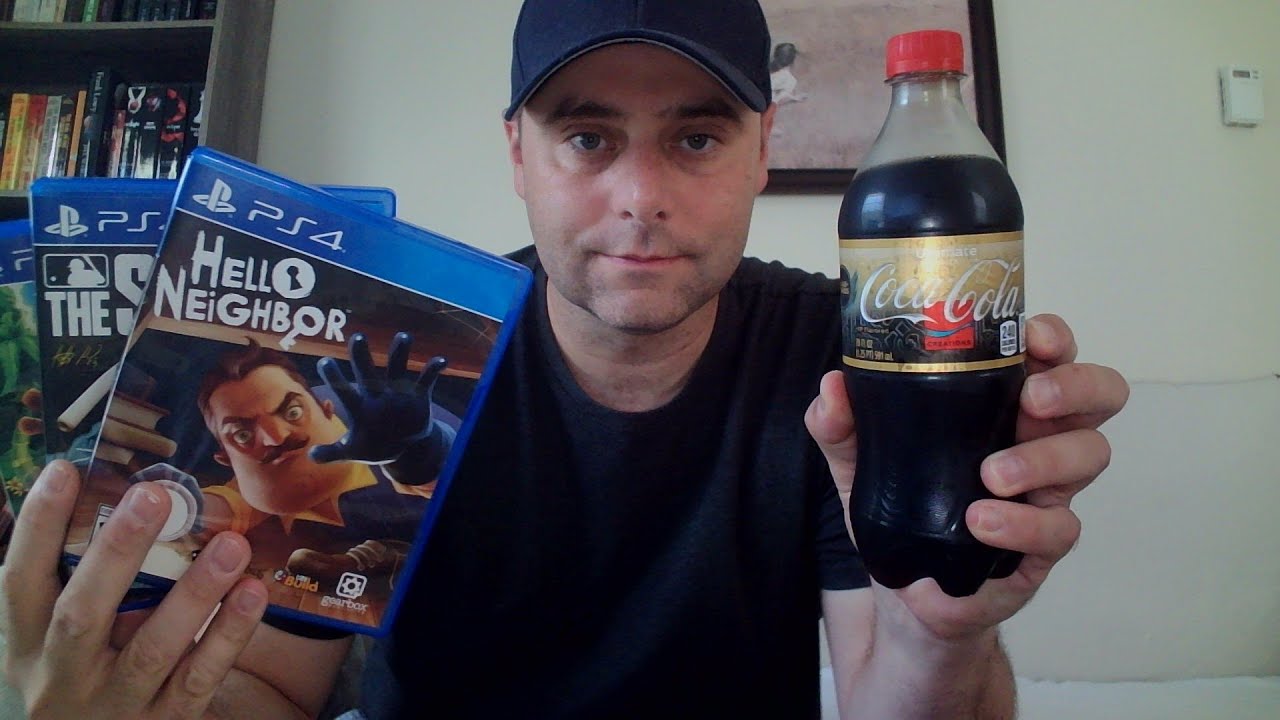 ASMR Drink Review and Gum Chewing Garage Sale Pickups