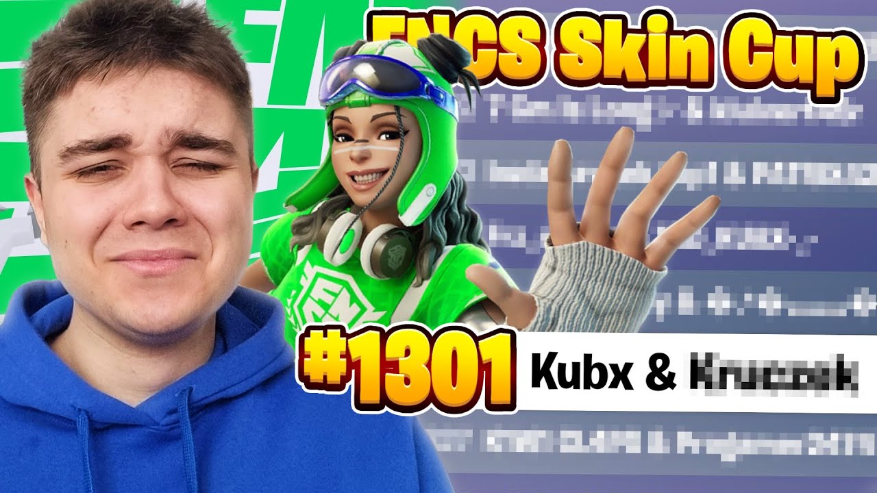 JAK NIE WYGRALIŚMY SKINA FNCS w Fortnite