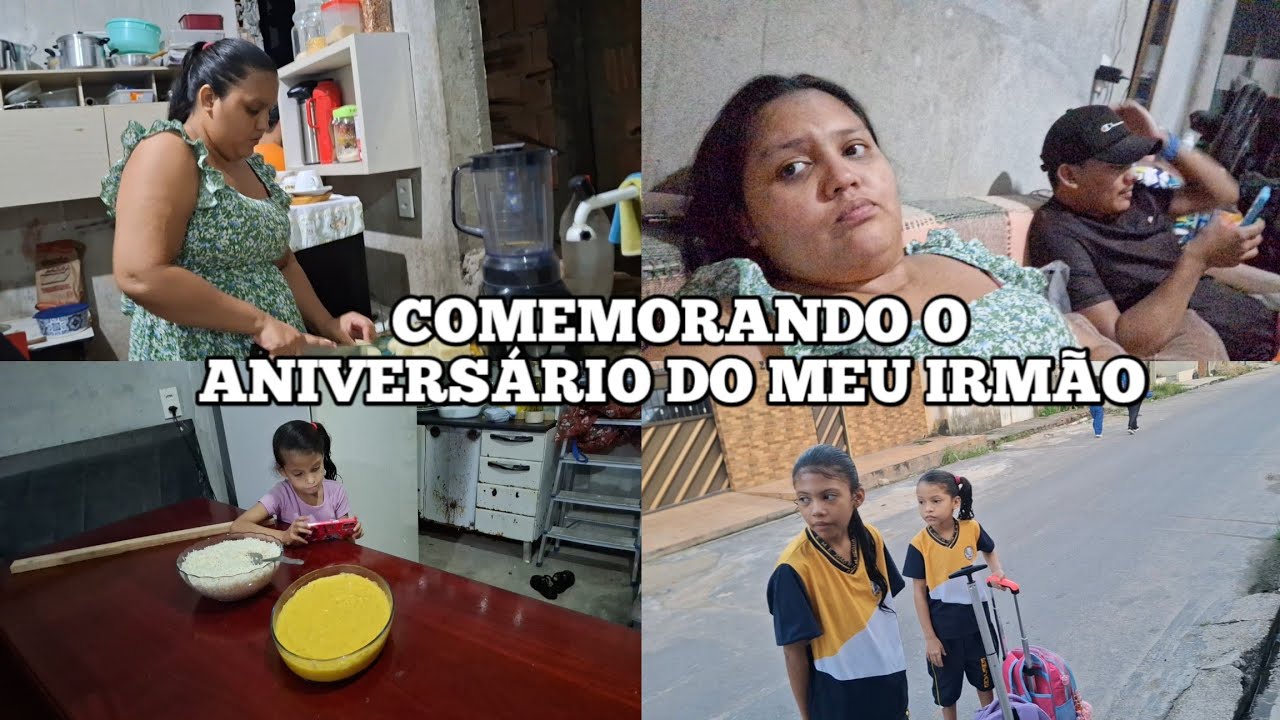 COMEMORANDO O ANIVERSÁRIO DO MEU IRMÃO 