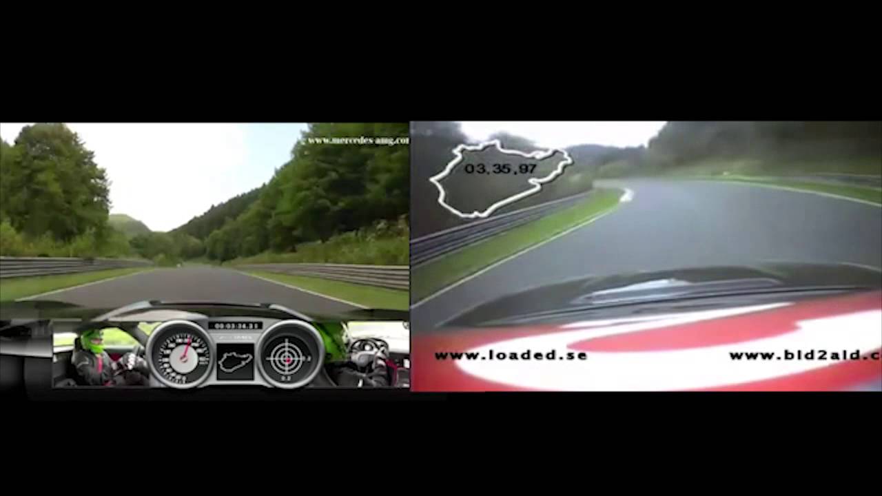SLS AMG vs Loaded M3 CSL Norschleife
