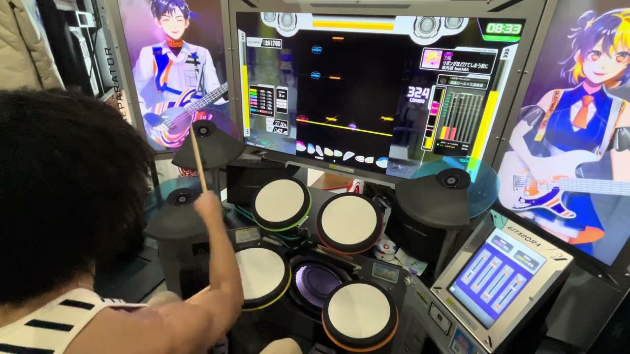 【GITADORA】リボンがほどけてしまう前に[DRUM MASTER]プレイ動画
