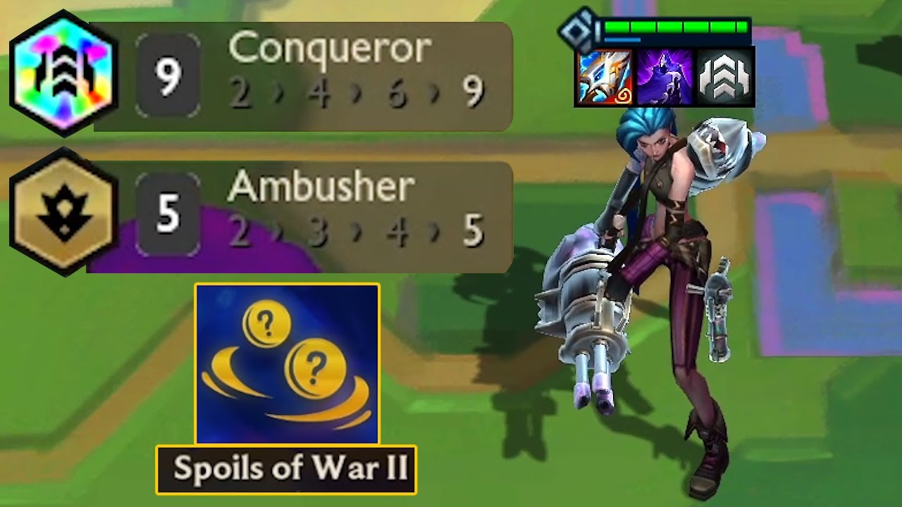 9 Conqueror + 5 Ambusher into Manazane Jinx | Set 13 TFT