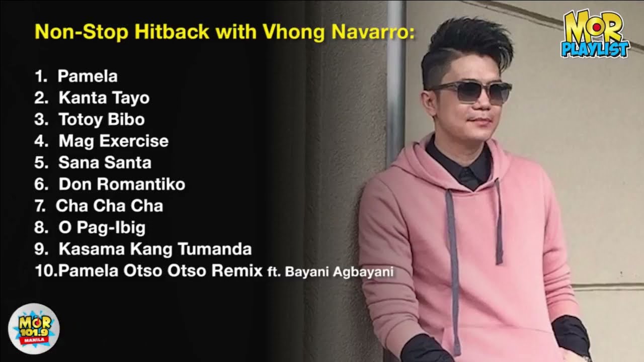 LIVE: Vhong Navarro | MOR Playlist Non-Stop OPM Songs 2018 ♪