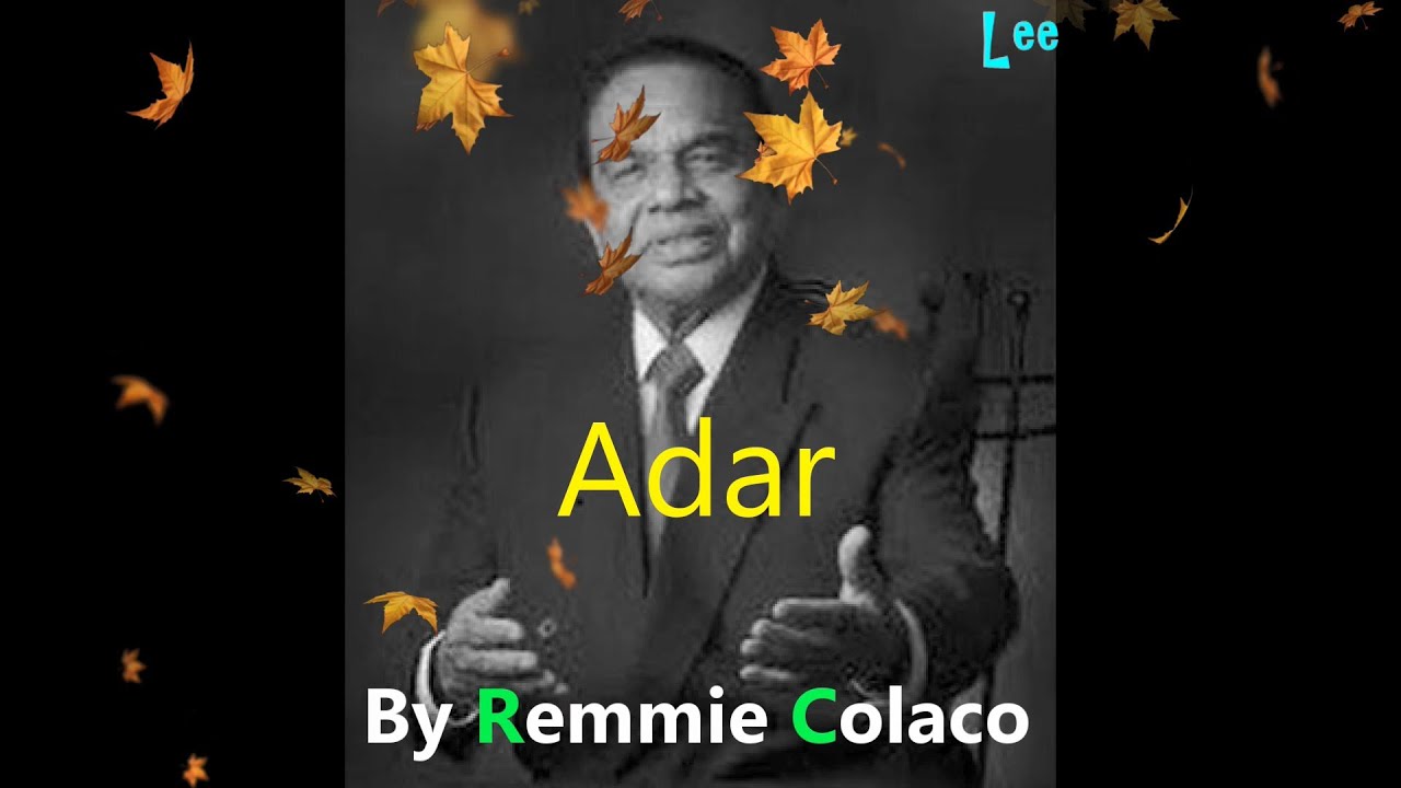 Konkani Song Adar By Remmie Colaso