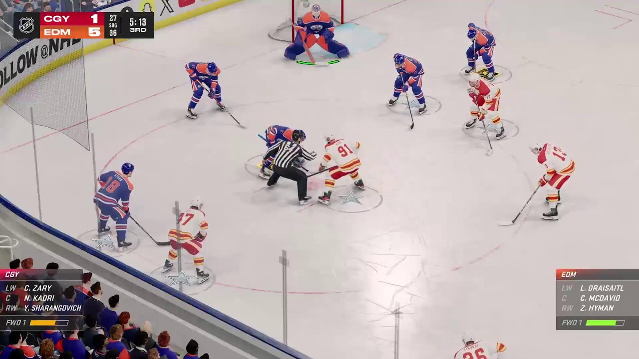 Flames vs Oilers - Edmonton 26 Franchise - Full Game simulation NHL 26
