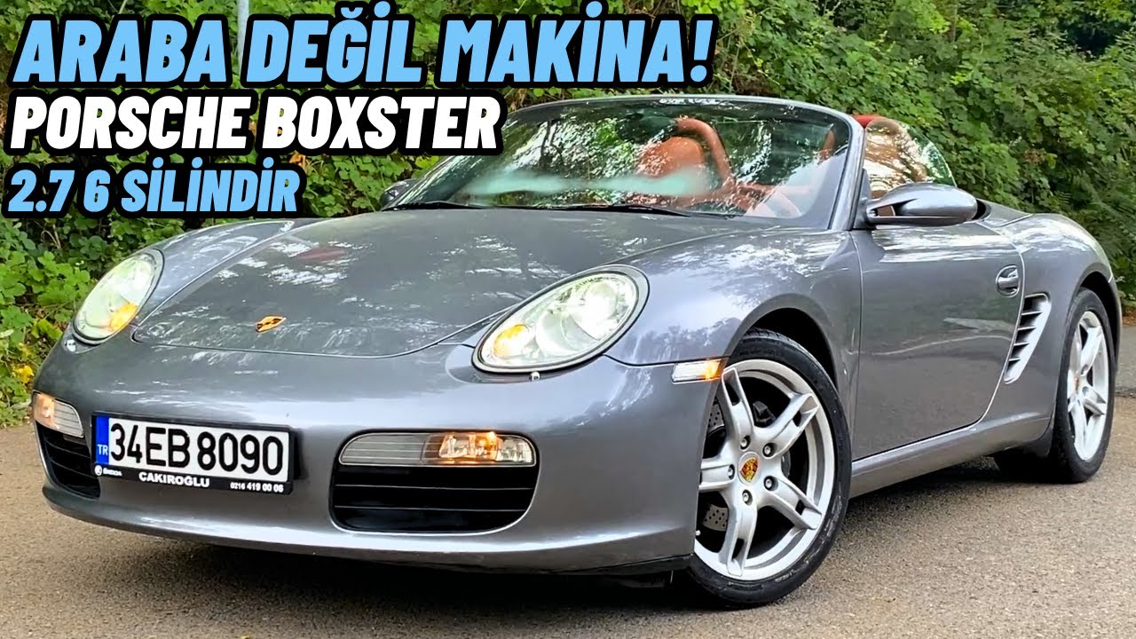 ARABA DEĞİL MAKİNA !  TERAPİ GİBİ | PORSCHE BOXSTER 987 2.7 6 SİLİNDİR İLE GAZLAMALI POV SÜRÜŞ