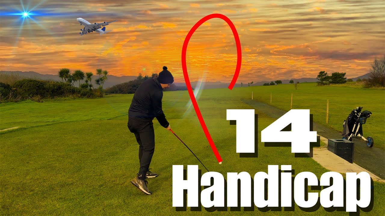Can i BREAK 35? - Front 9 holes of Larne Golf Club