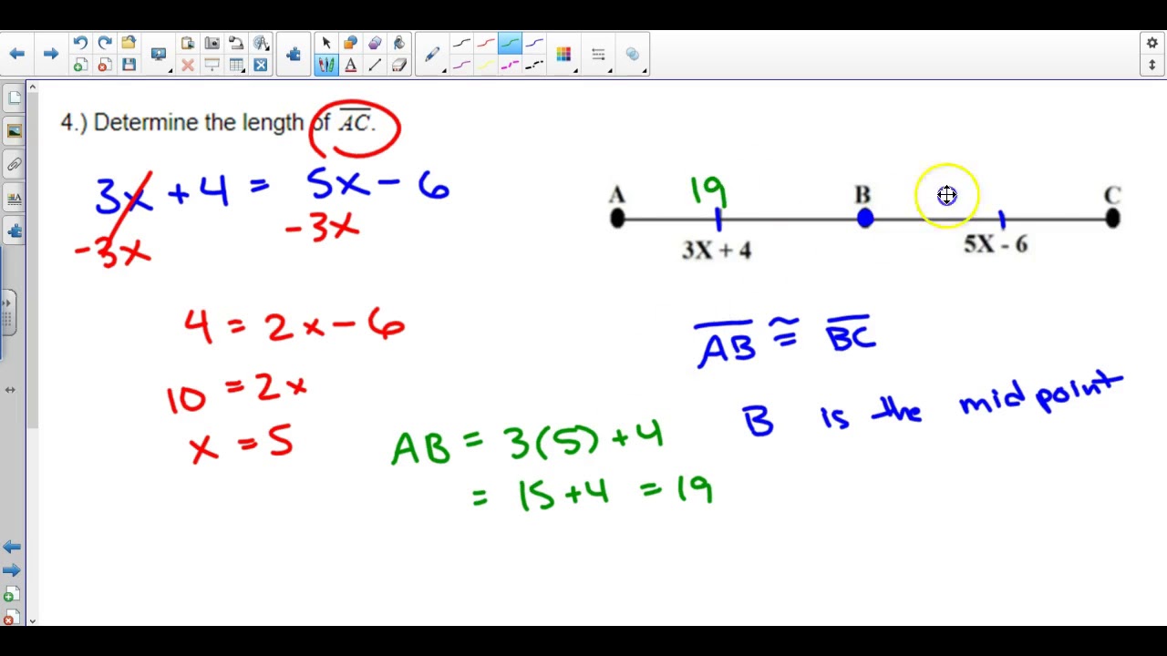 Geometry Chapter 1 Review