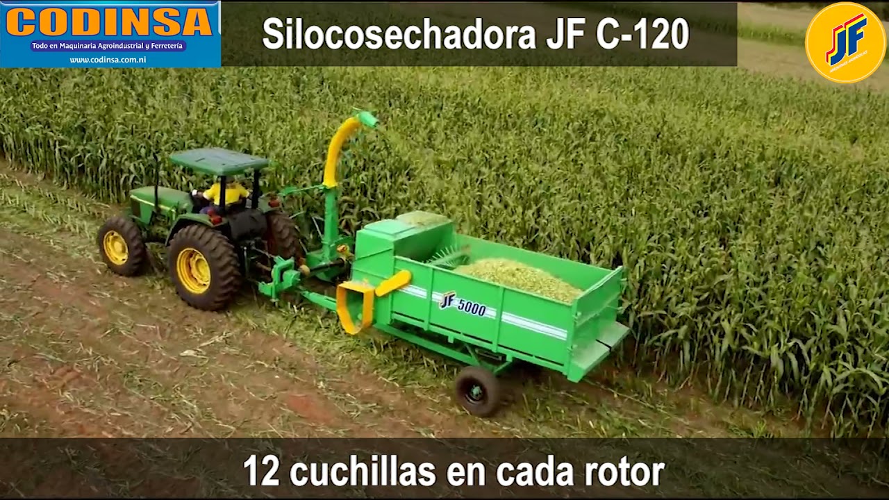 SILOCOSECHADORA JF C-120. CODINSA.