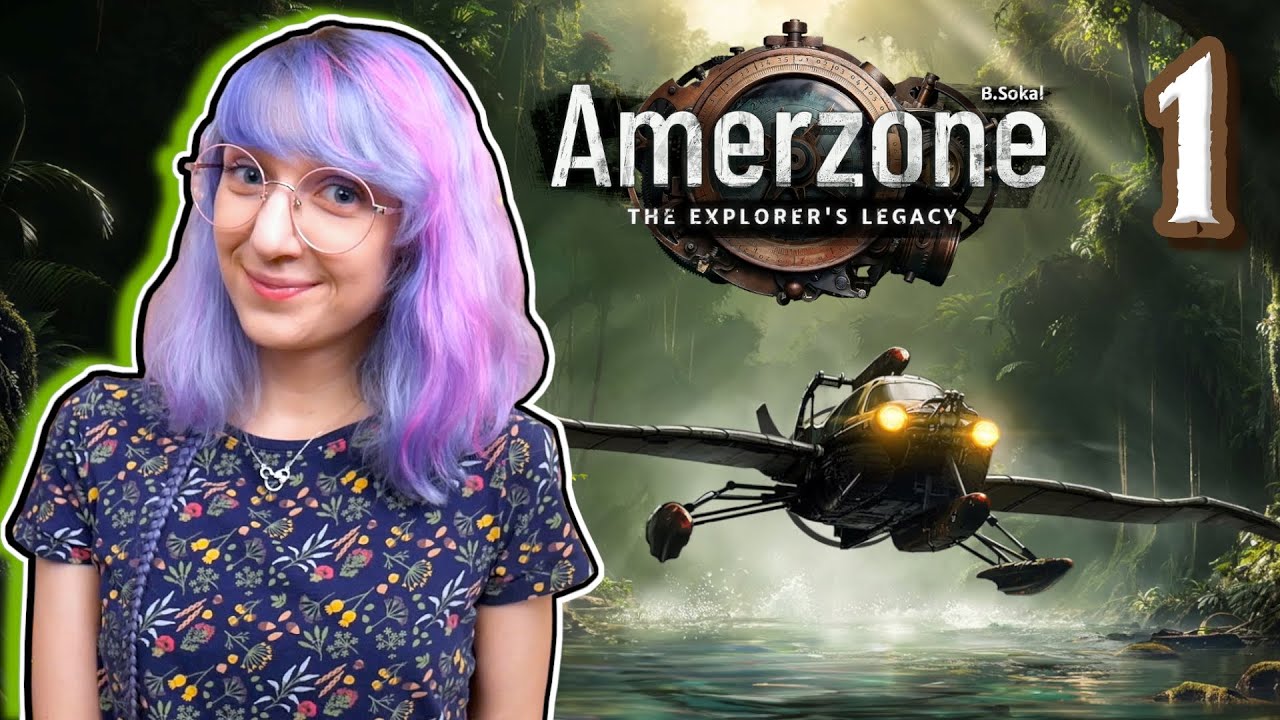 ✈️ Wyruszamy na przygodę! + ROZDANIE | Amerzone: The Explorer's Legacy #1