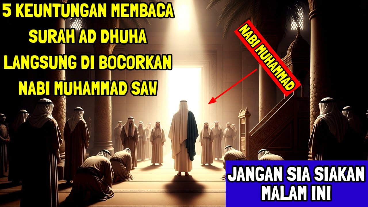 Pemuda Ini Hampir Menyerah‼️ Hingga Surah Ad-Dhuha Dibaca di Malam Nisfu Sya’ban, Rasakan perubahan 