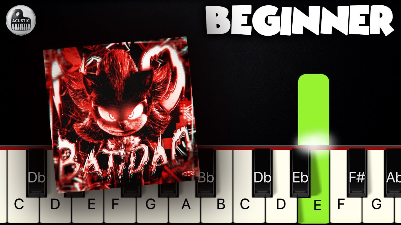 NO BATIDÃO - ZXKAI | BEGINNER PIANO TUTORIAL by Betacustic