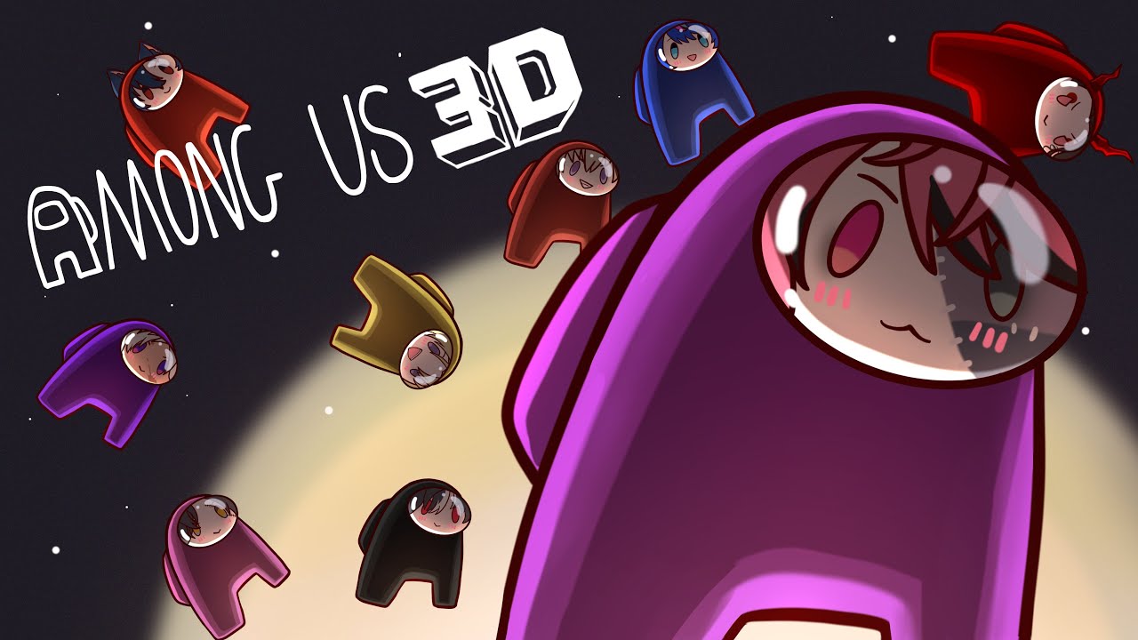 【Among Us 3D】VCraft plays the sussy game!