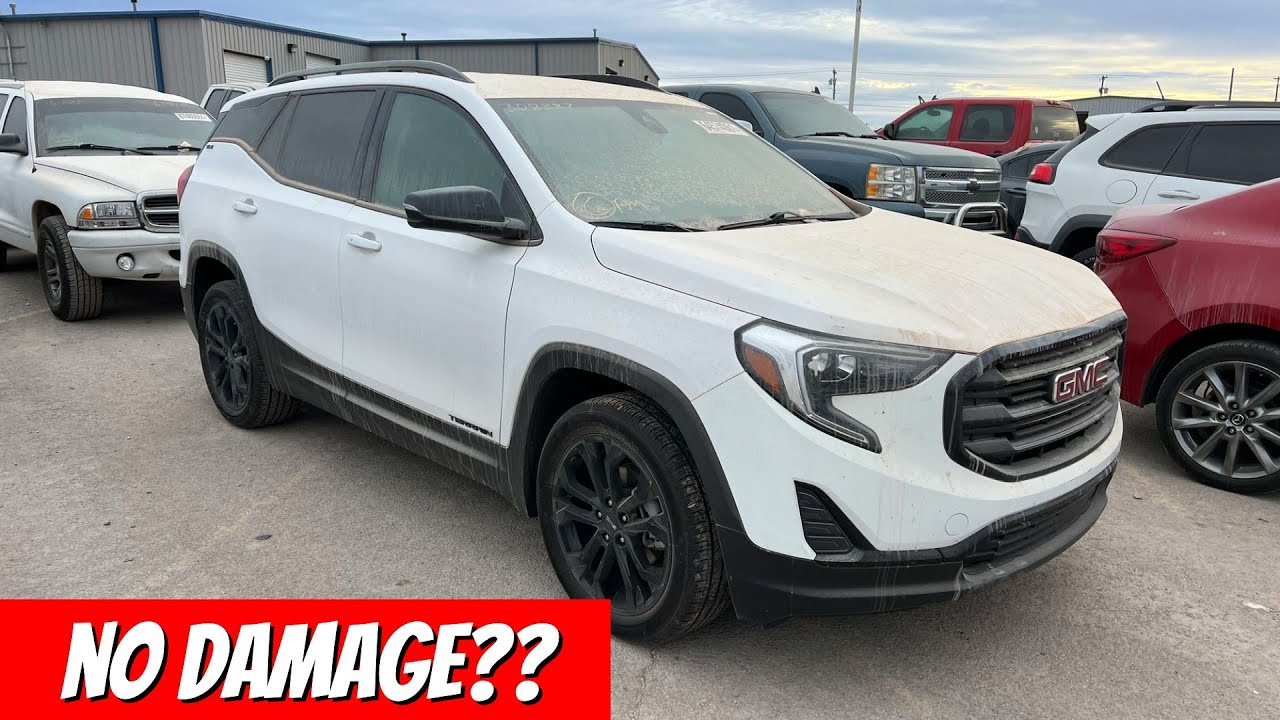 Copart Walk Around + Live Bidding! 2021 GMC Terrain 12-31-21 AM