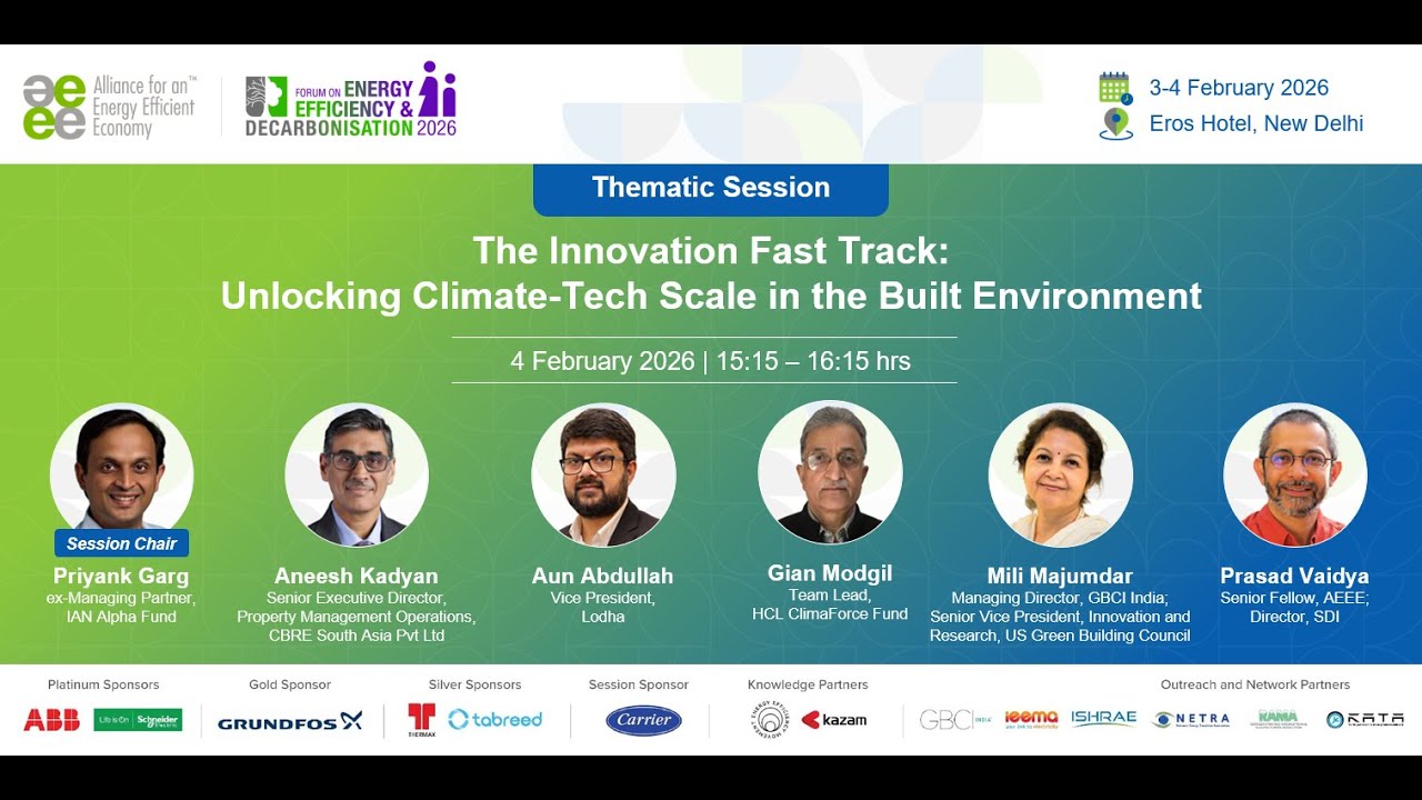 The Innovation Fast Track: Unlocking Climate-Tech Scale in the Built Environment
