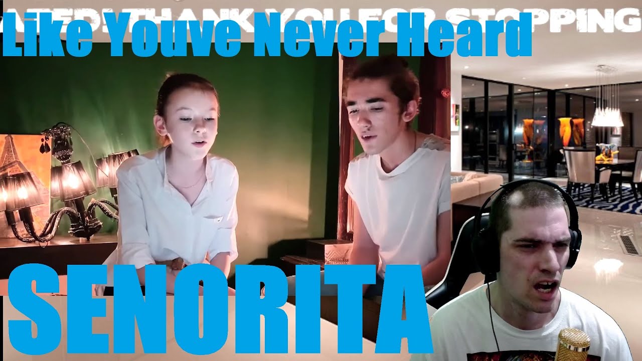 Shawn Mendes, Camila Cabello - Senorita (cover by Daneliya Tuleshova feat Fariz Mamedov) | Reaction
