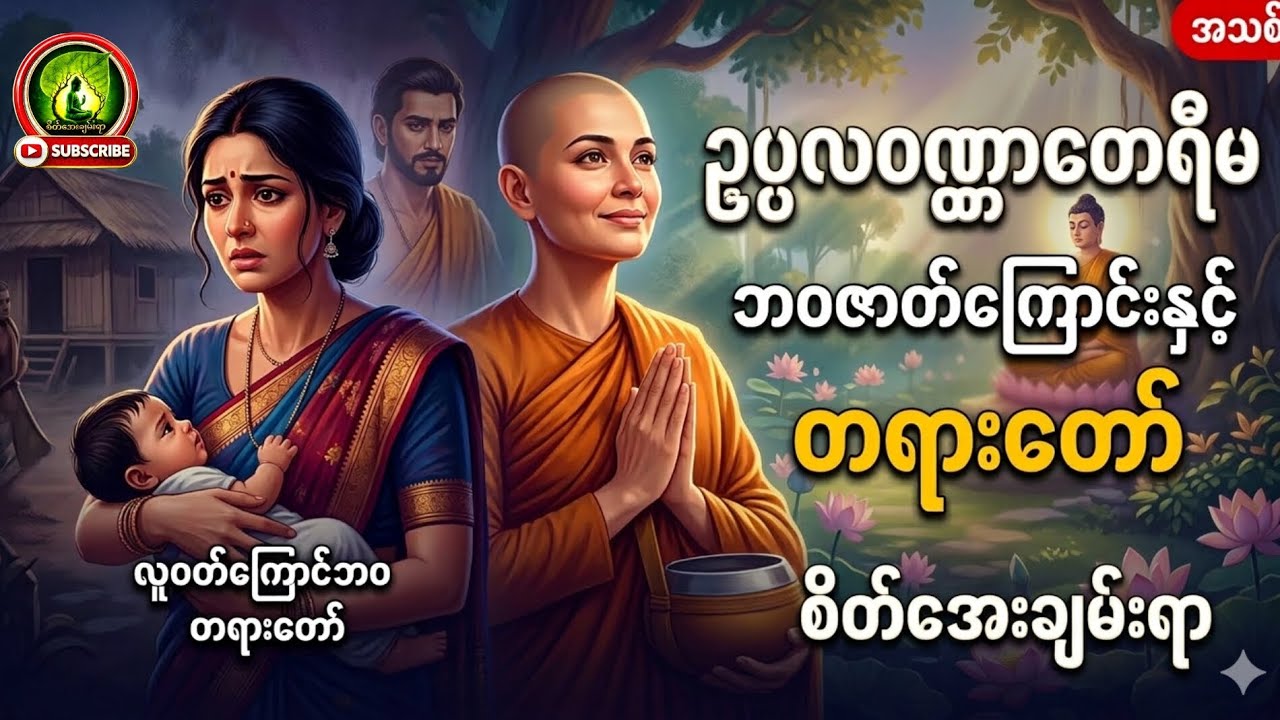 ဥပ္ပလဝဏ္ဏာထေရီမ၏ အံ့သြဖွယ် ဣဒ္ဓိအာနုဘာဝနှင့် တရားဉာဏ် – နားထောင်သူတိုင်း စိတ်အေးချမ်းစေသော တရားတော်