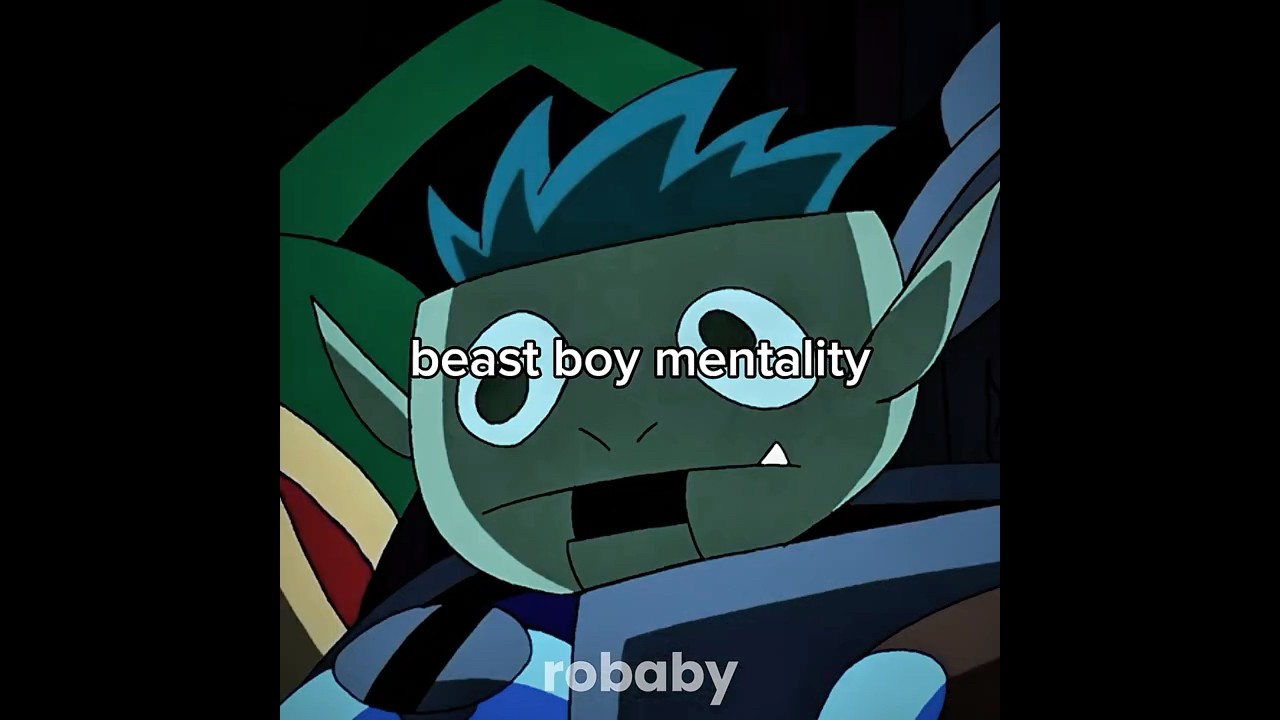 beast boy mentality !! 💚 | teen titans 2003 | #teentitans #beastboy #mentality