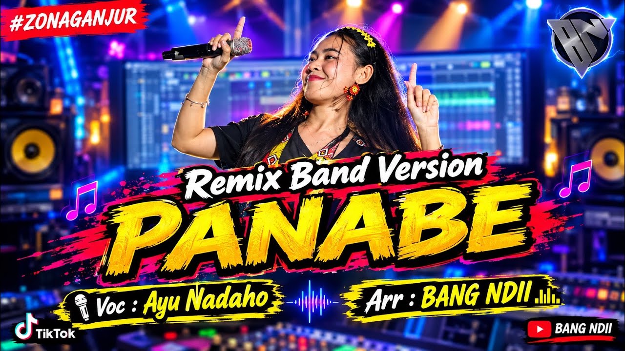 PANABE | VIRAL TIKTOK! LAGU DAYAK • Remix Band Version • BANG NDII