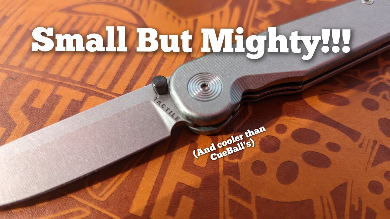 Small But Mighty!!! (And cooler than CueBall's) The Tactical Knife Co Rockwall