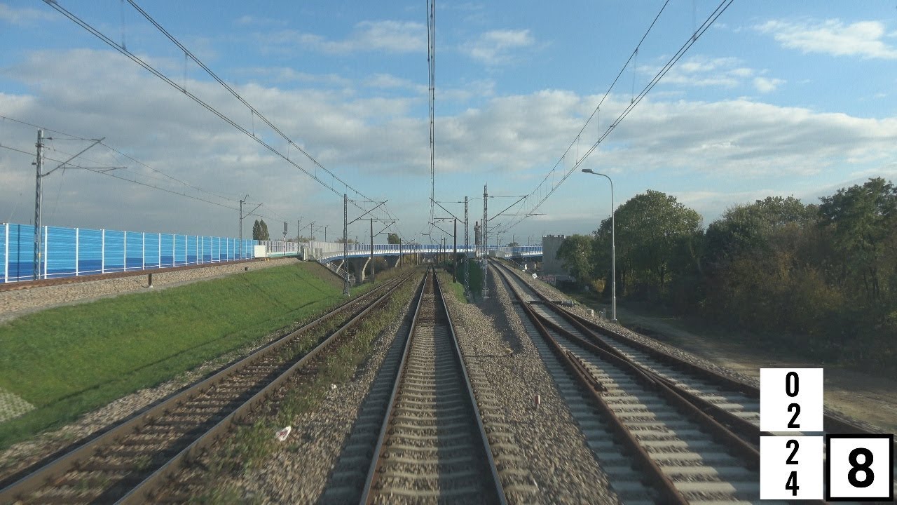 4K Cabview 45WE-017 Kraków Lotnisko/Airport - Wieliczka Rynek-Kopalnia + sound  - 13.10.2017