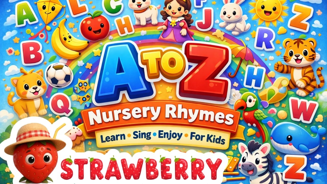 A to Z Alphabet Poem for Kids | ABC Phonics Song | Learn Letters with Fun & Rhymes
