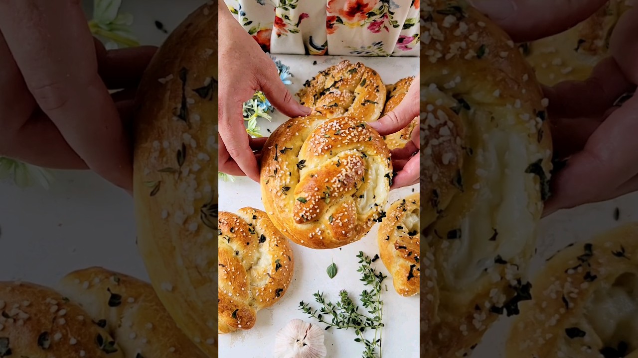 Mozzarella Stuffed Soft Pretzels