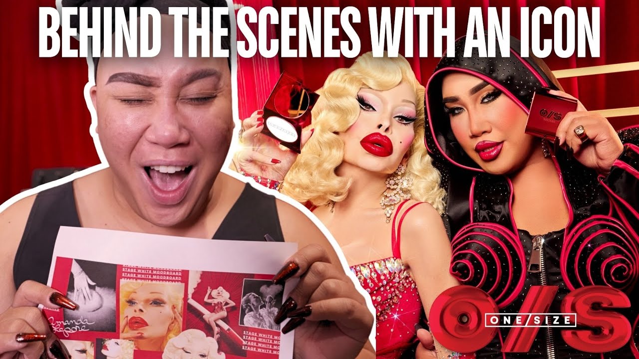 Shooting with the Iconic Amanda Lepore for ONE/SIZE's Stage White | PatrickStarrr