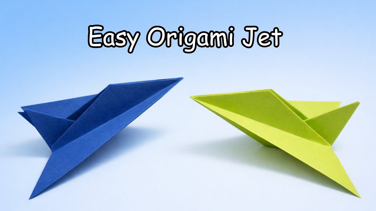 The Super Jet | Best Paper Airplane Origami Tutorial