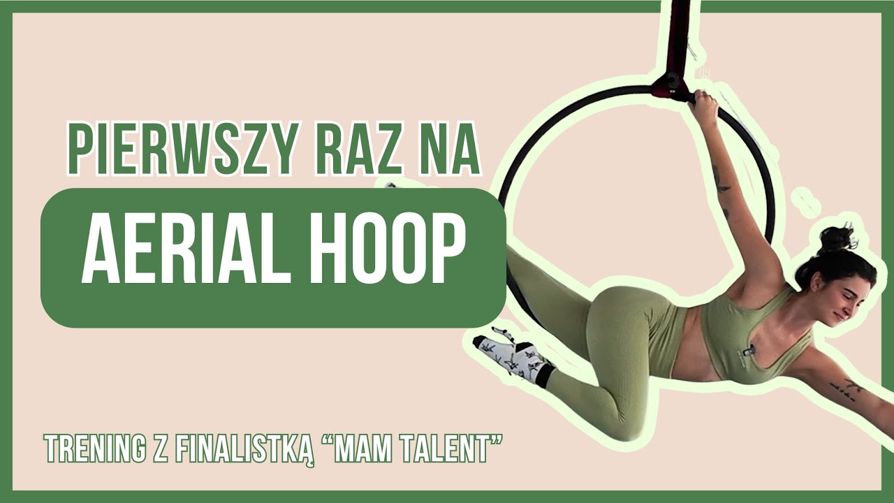 Pierwszy raz na kole AERIAL HOOP 😱