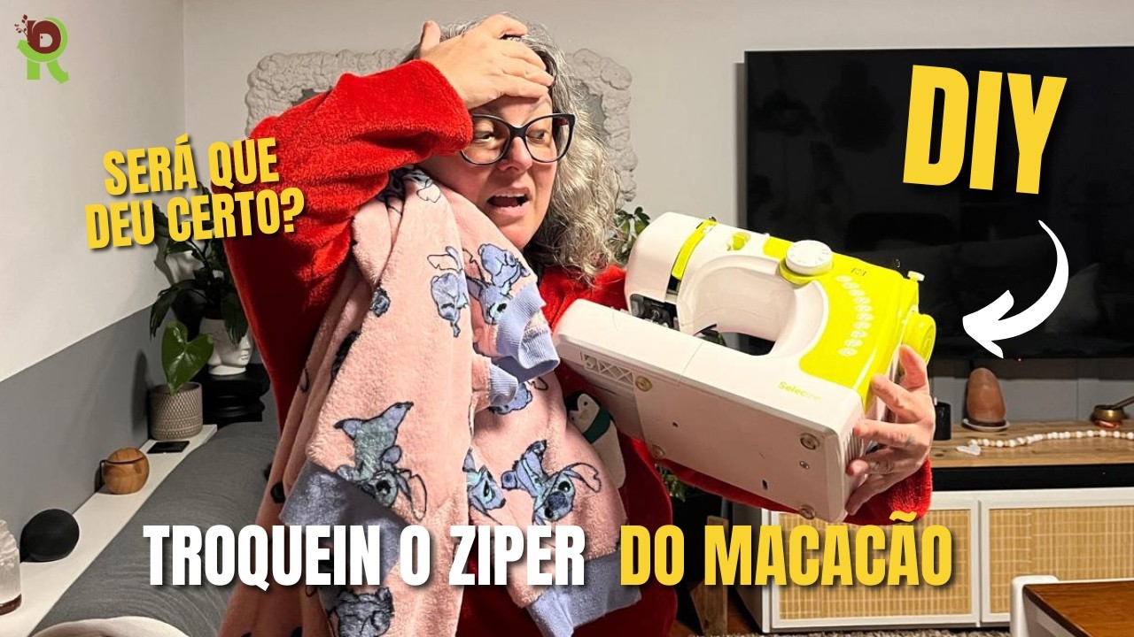 Troquei um Zíper sem Experiência… Será que deu Certo?