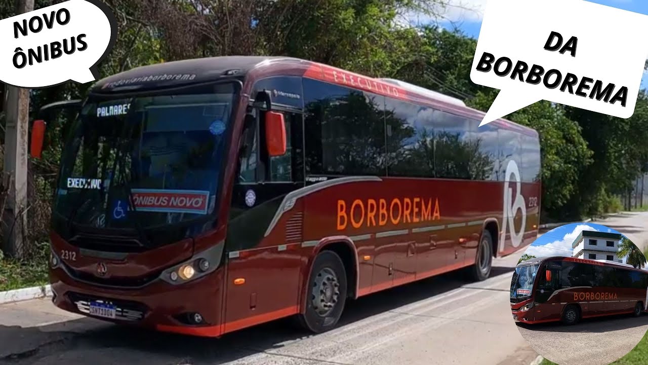 NOVO ÔNIBUS DA BORBOREMA // Movimentação De Final De Ano Em Recife
