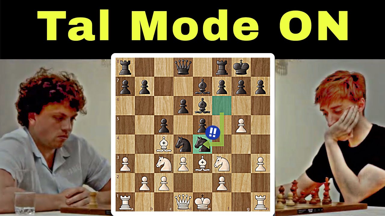 Dubov Channels Mikhail Tal to Destroy Niemann! 🤯Tactical Masterclass!