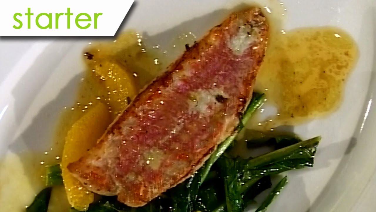 Red mullet with dandelion - Silent Cooking with Patrick Müller (with recipe)