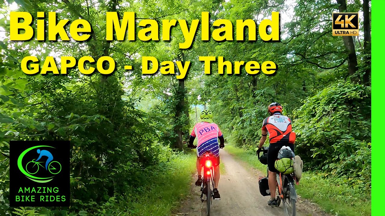 Vacation Bike ride from Cumberland to Little Orleans (on way to Washington DC)