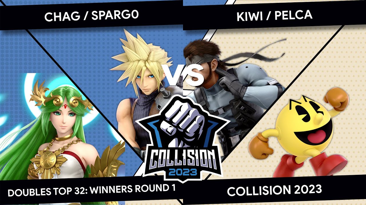 Collision 2023 - Chag / Sparg0 (Blue) VS Kiwi / Pelca (Yellow) - Top 32 - Winners Round 1