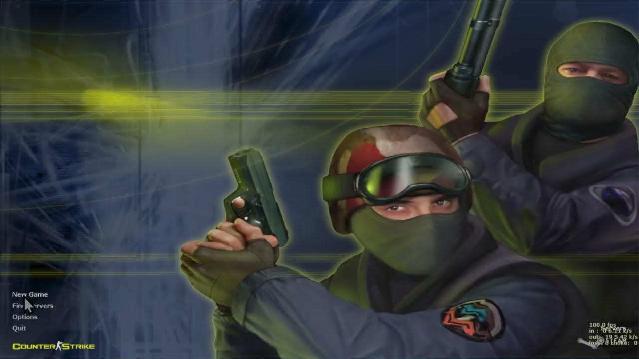 [PC][2000][Windows] Counter Strike 1.6 Gameplay Test with Bots