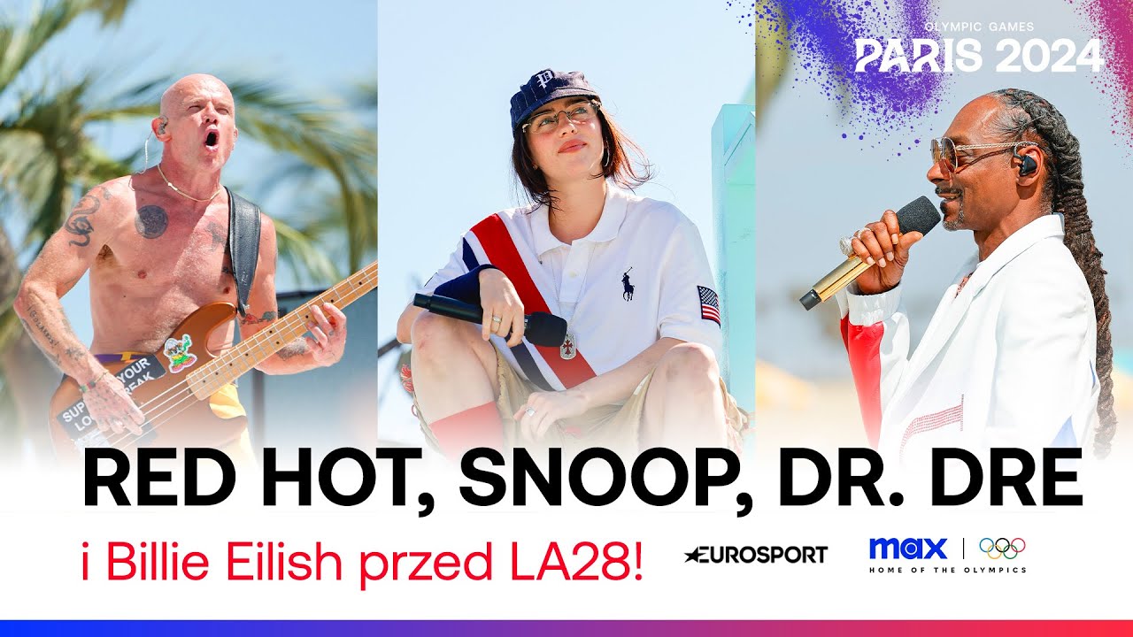 Red Hot, Snoop Dog, Dr. Dre i Billie Eilish zapraszają na #LosAngeles2028