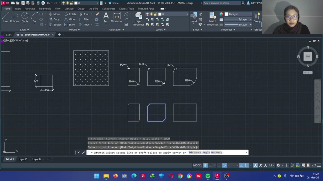 TUTORIAL AUTOCAD MODIFY LANJUTAN PART 5