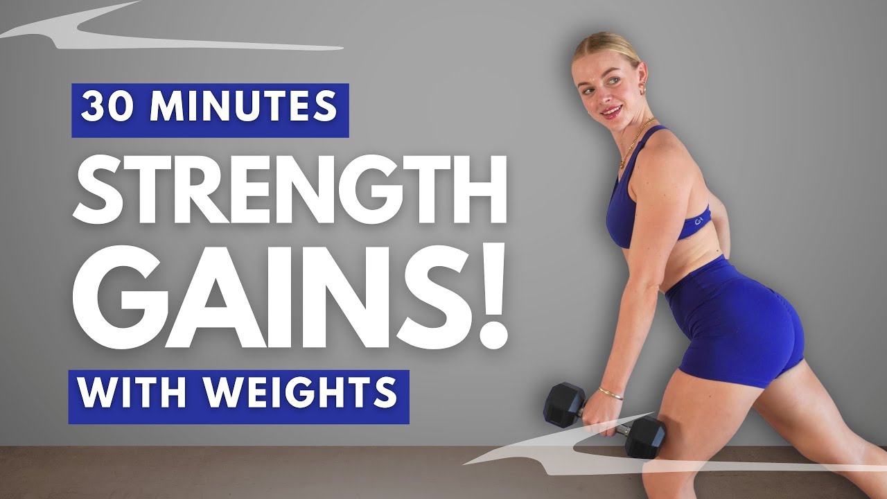 30-Minute Full Body Dumbbell Workout (No Repeats) | Built 15 - Day 1