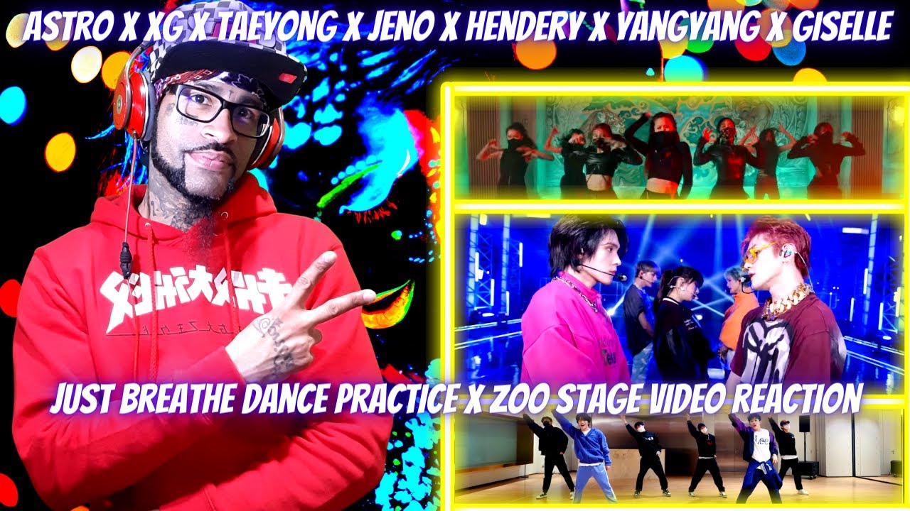 ASTRO X XG CHOREOGRAPHY TAEYONG X JENO X HENDERY X YANGYANG X GISELLE ZOO STAGE VIDEO REACTION