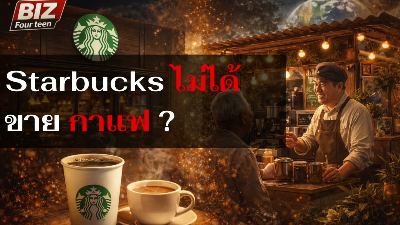 ถอดกลยุทธ์ Starbucks | บทเรียนสู่ร้านกาแฟหน้าบ้าน