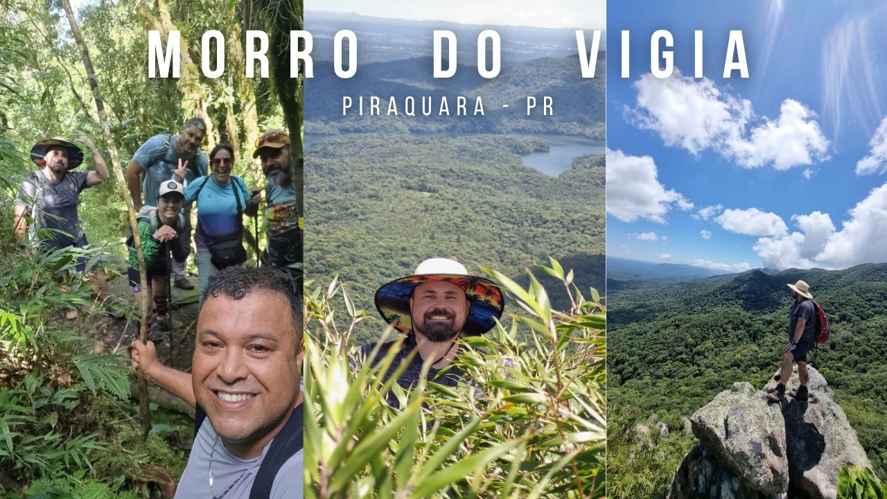 | MORRO DO VIGIA |  TRILHA FÁCIL PERTO DE CURITIBA