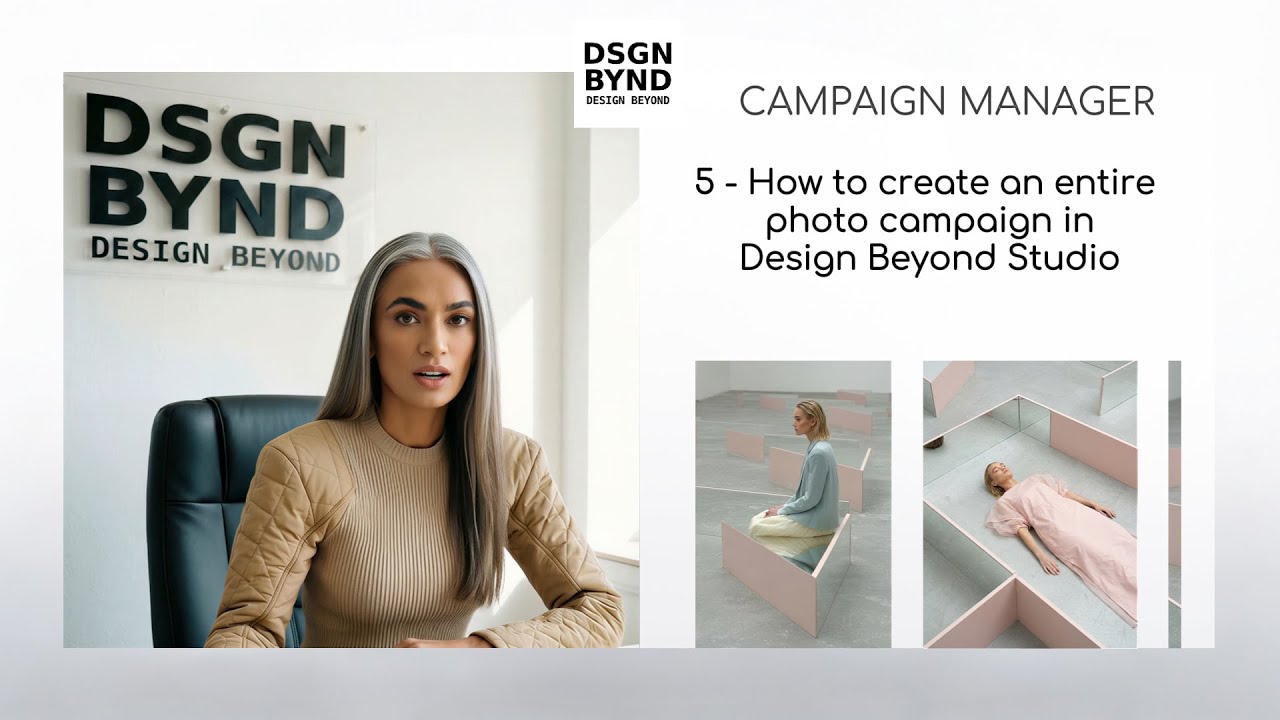 Tutorial: Build a Digital Campaign Shoot with AI | Design Beyond Studio