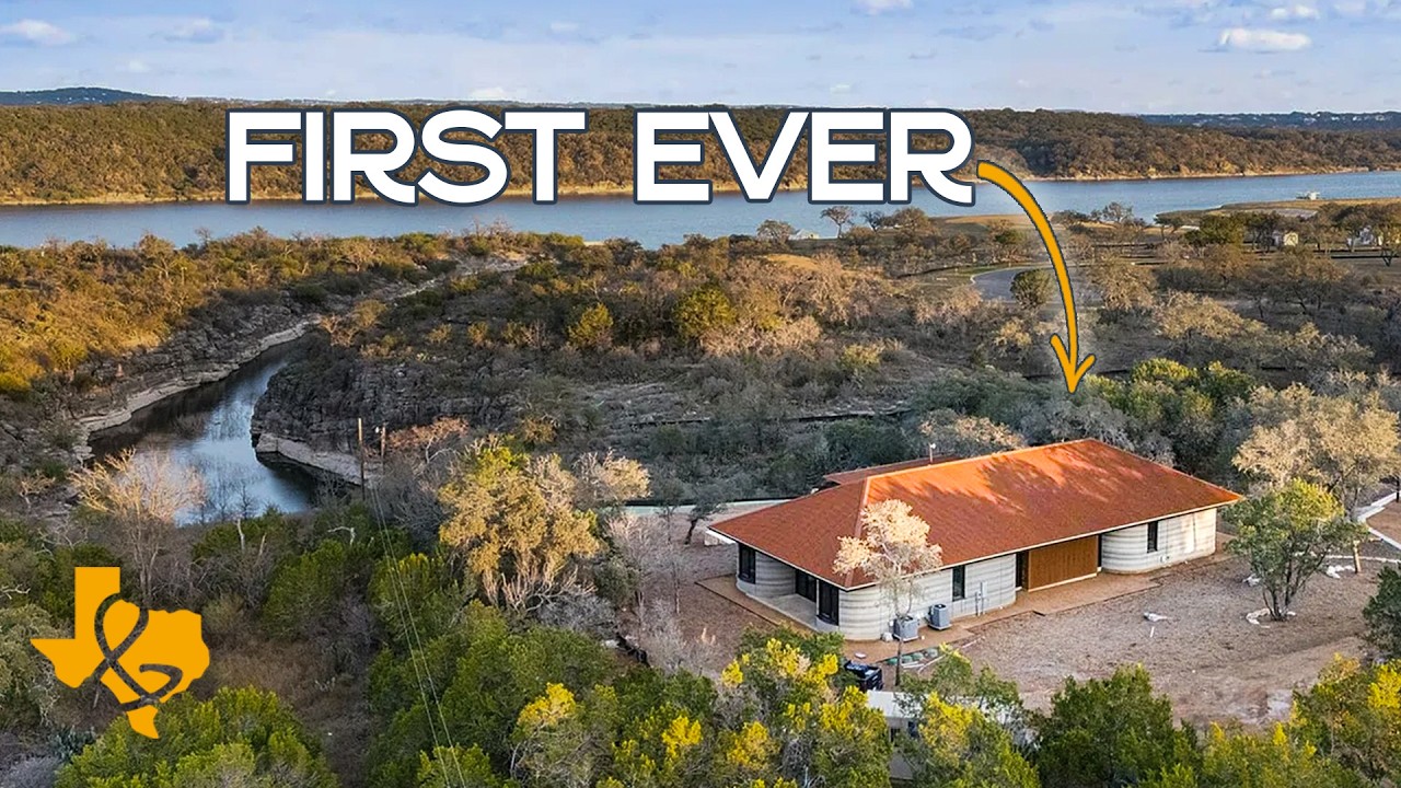 The MOST UNIQUE “HOUSE” we have EVER TOURED in the Texas Hill Country | ICON 3D Printed Home