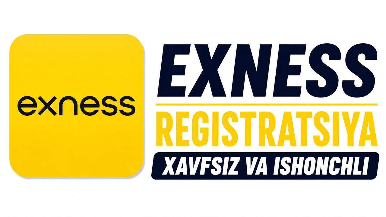 Exness ro'yxatdan o'tish Real hisob yaratish