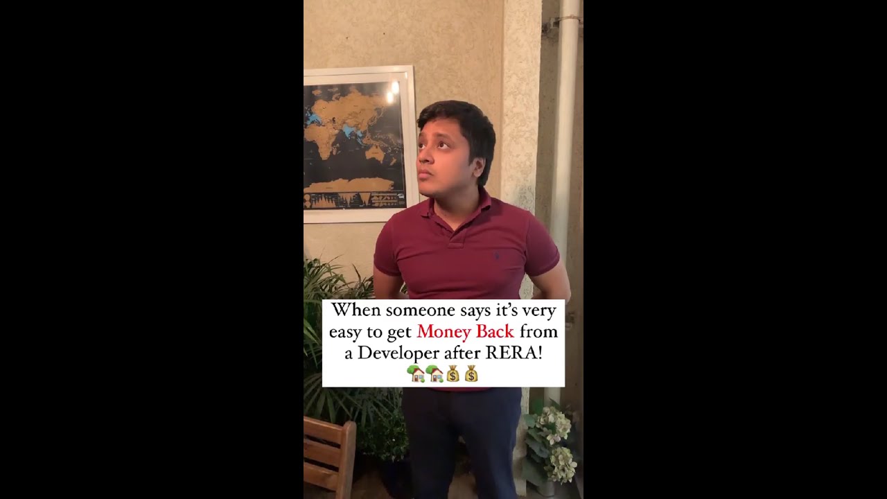 When someone says it's very easy to get Money Back from a Developer after RERA!