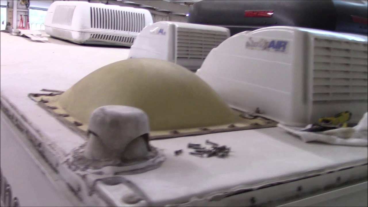 2005 Lance Truck Bed Camper New Roof Rear Wall Rot Removal and Rebuilt Jack Support Structures