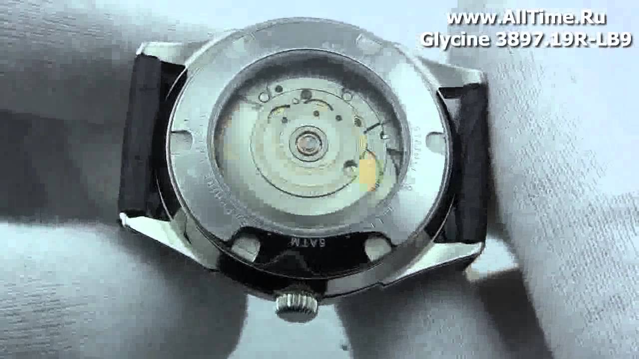 Мужские наручные швейцарские часы Glycine 3897.19R-LB9