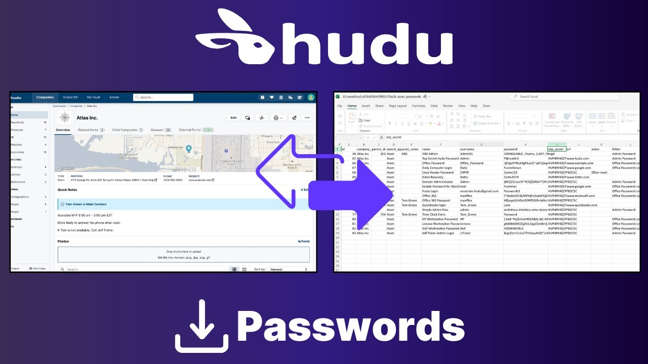 Hudu - How to Import Passwords